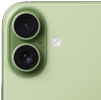 iPhone 17, arkadan dış görünüm, sol üst köşede Fusion kamera sistemi