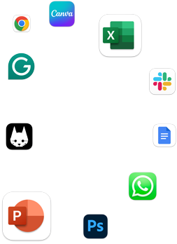 macOS sayesinde WhatsApp, Google Chrome, Adobe Photoshop gibi sevdiğiniz bütün uygulamalar jet hızında çalışıyorlar.