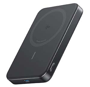 Anker MagGo Powerbank 10.000 mAh 15W-30W - Siyah - Vatan Bilgisayar