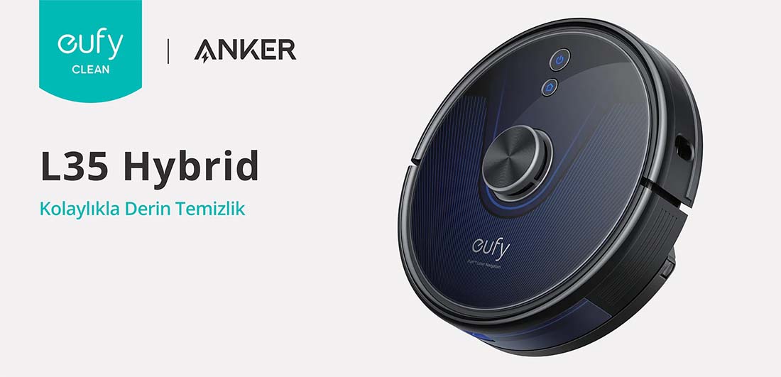 Anker RoboVac L35 Hybrid Akıllı Robot Süpürge - Vatan Bilgisayar