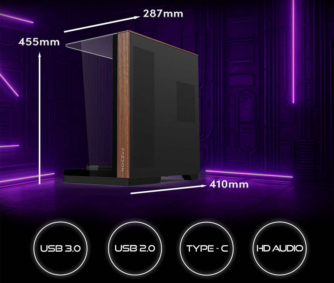 FAZEON F25 Boyutları ve Bağlantıları