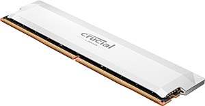 Crucial Pro OC 32GB (1x32GB) DDR5 6400MHz CL40 Beyaz Soğutuculu PC