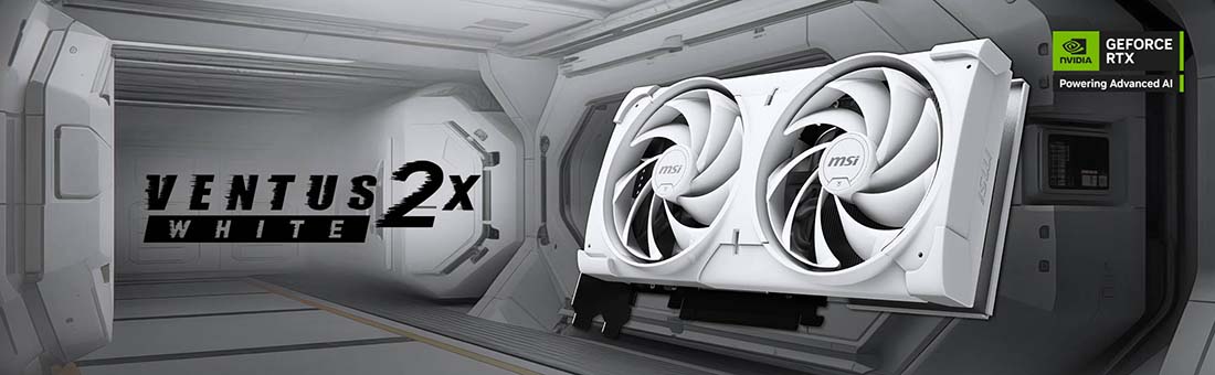 MSI GeForce RTX 5070 VENTUS 2X OC WHITE 12G GDDR7 192Bit DLSS 4