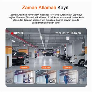 70Mai M310 Araç İçi Kamera (Siyah)