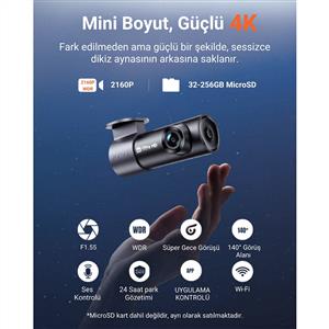 70Mai M310 Plus 4K Araç İçi Ön Kamera