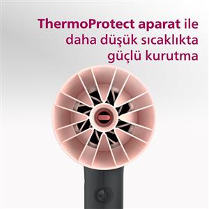 Philips BHD350/06 3000 Serisi Thermoprotect Saç Kurutma Makinesi (2100 W.) (outlet)