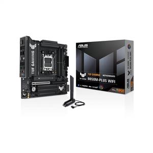 ASUS TUF GAMING B850M-PLUS WIFI AMD B850 Soket AM5 DDR5 8000MHz(OC) M.2 Anakart (outlet)