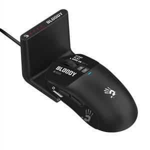 A4TECH BLOODY R72 PRO DUO 26000 DPI KABLOSUZ MASAÜSTÜ ALICI İSTASYONLU GAMING MOUSE-SİYAH
