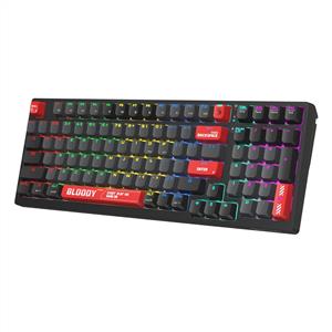 A4TECH BLOODY WS98 BLACK Q RGB MEKANIK GAMING KLAVYE