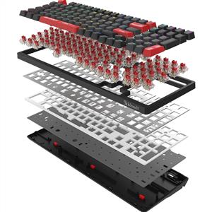 A4TECH BLOODY WS98 BLACK Q RGB MEKANIK GAMING KLAVYE