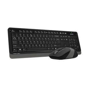 A4TECH FG1010 Q KABLOSUZ KLAVYE MOUSE SET-GRI