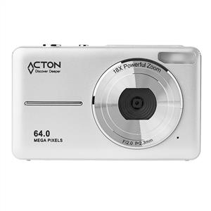 Acton AC19 Pixon Dijital Kompakt Kamera (Beyaz)