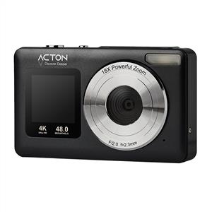 Acton AC18 Selfix Dijital Kompakt Kamera (Siyah)