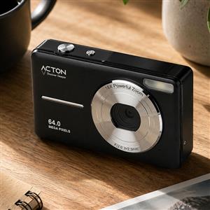 Acton AC19 Pixon Dijital Kompakt Kamera (Siyah)