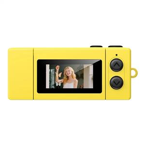 Acton Popcam Flip Ekranlı Mini Fotoğraf Makinesi (Sarı)