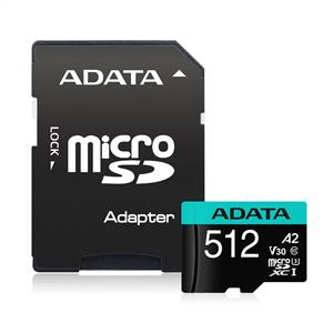 Adata Premier Pro 512 GB 4K Micro SD Hafıza Kartı (100MB/sn-85MB/sn)