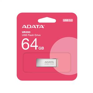 ADATA 64GB UR350 Metal (COB ) 3.2 USB Bellek