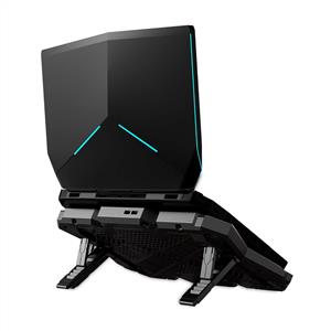RAMPAGE ADDİSON X-GALE 6 FAN 12 IŞIK MODLU 7 AÇILI NOTEBOOK SOĞUTUCU STAND-SİYAH