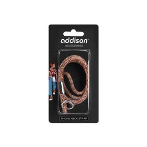 ADDİSON IP-MA121 SİYAH TAŞLI UNİVERSAL TELEFON BOYUN ASKI İPİ