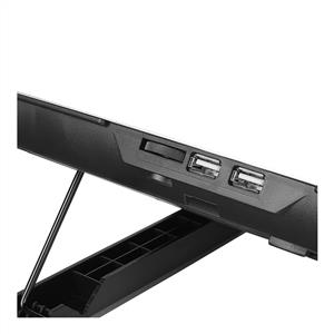 Addison AD-Q5 Windcooler Hız Kontrollü Alüminyum Gövde 2Usb Notebook Soğutucu