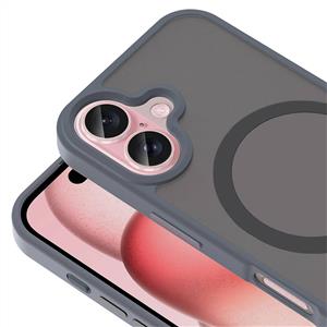 Addison IP-MS/16 iPhone 16 MagSafe Telefon Kılıfı - Mat Siyah