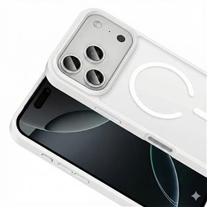 Addison iPhone 17 Pro MagSafe Telefon Kılıfı - Beyaz