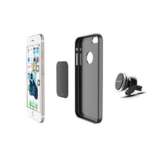 ADDISON ADS-118 MIKNATIS 360 DERECE MİNİ ARAÇ TELEFON TUTUCU- (SİYAH/GÜMÜŞ)