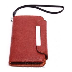 ADDISON IPHONE 4S DERİ KILIF (KAHVERENGİ-SİYAH)