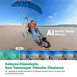 Akaso 360 Standart Combo Aksiyon Kamera