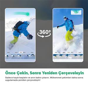 Akaso 360 Creator Combo Aksiyon Kamera
