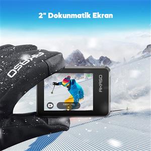 Akaso Brave 7 4K Aksiyon Kamera & Süper Aksesuar Set
