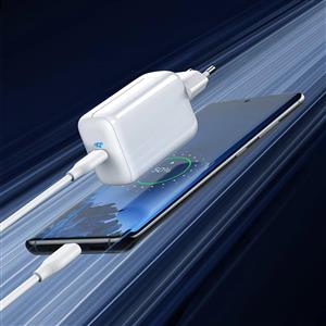 ANKER POWERPORT III 65W USB-C PD ŞARJ ALETİ - BEYAZ