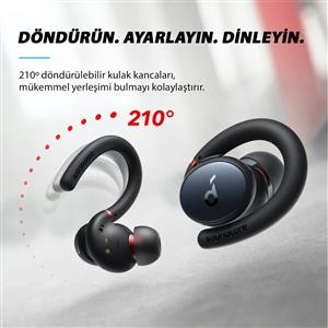 ANKER SOUNDCORE SPORT X10 BLUETOOTH KULAK İÇİ KULAKLIK - SİYAH