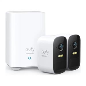 ANKER Eufy 2C BATARYALI DIŞ MEKAN KABLOSUZ IP KAMERA ve HOMEBASE SİSTEMİ 1080P