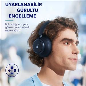 Anker Soundcore Life Q45 Bluetooth Kulak Üstü Kulaklık - Mavi