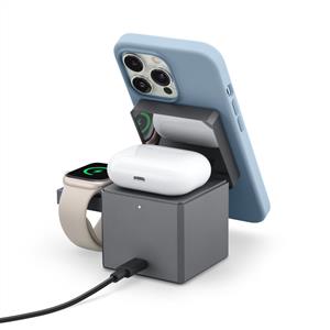 Anker MagSafe'li 3'ü 1 Arada Cube 30W Şarj Cihazı
