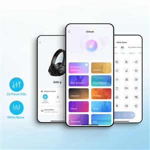 Anker Soundcore Life Q20i Bluetooth Kulaküstü Kulaklık - Mavi