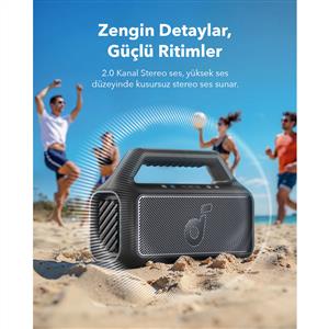 ANKER SOUNDCORE BOOM 2 SE BLUETOOTH HOPARLÖR - SİYAH