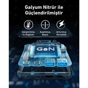 Anker Powerport Atom III  65W Şarj Cihazı