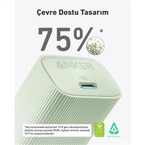 Anker Nano USB-C Duvar Şarj Cihazı (30W) - Beyaz
