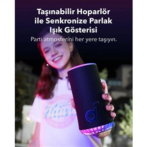 ANKER SOUNDCORE GLOW 30W TASINABILIR BLUETOOTH HOPARLÖR - SİYAH