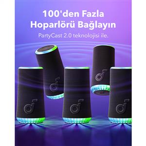 ANKER SOUNDCORE GLOW 30W TASINABILIR BLUETOOTH HOPARLÖR - SİYAH