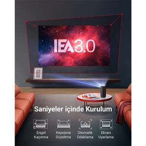 Anker Nebula Capsule 3 Akıllı Taşınabilir Projeksiyon Cihazı