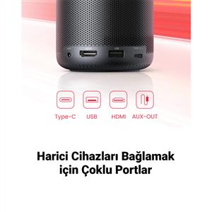 Anker Nebula Capsule 3 Akıllı Taşınabilir Projeksiyon Cihazı