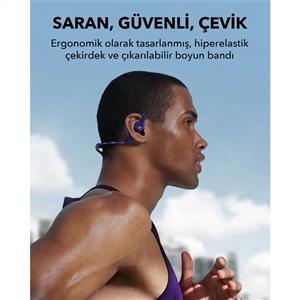 Anker AeroFit Pro Kulak İçi Bluetooth Kulaklık - Mor