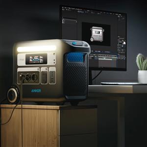 Anker PowerHouse 767 Taşınabilir Güç Kaynağı 2048Wh 2400W Ev Karavan- Dış Mekan Kullanım