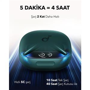 Anker Soundcore Liberty 4 Pro Bluetooth Kulak İçi Kulaklık - Yeşil
