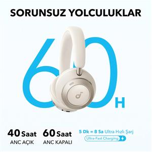 Anker Soundcore Space One Pro Katlanabilir Kulak Üstü Bluetooth
