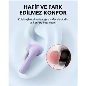 Anker Soundcore K20i Kulak İçi Bluetooth Kulaklık - Mor