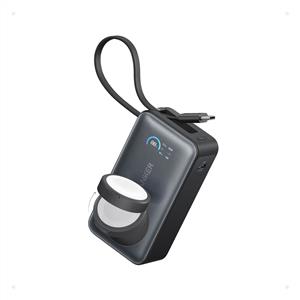 Anker MagGo Power Bank (10K, 35W, Apple Watch Uyumlu) - Siyah